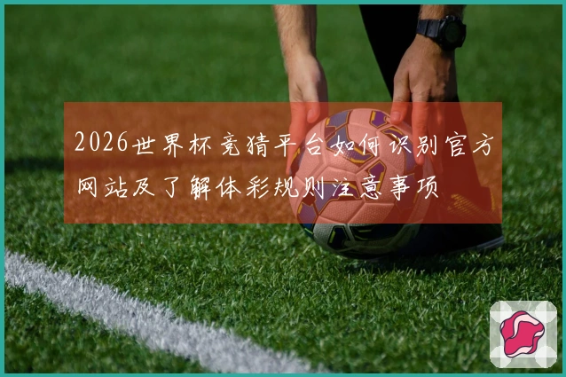 2026世界杯竞猜平台如何识别官方网站及了解体彩规则注意事项