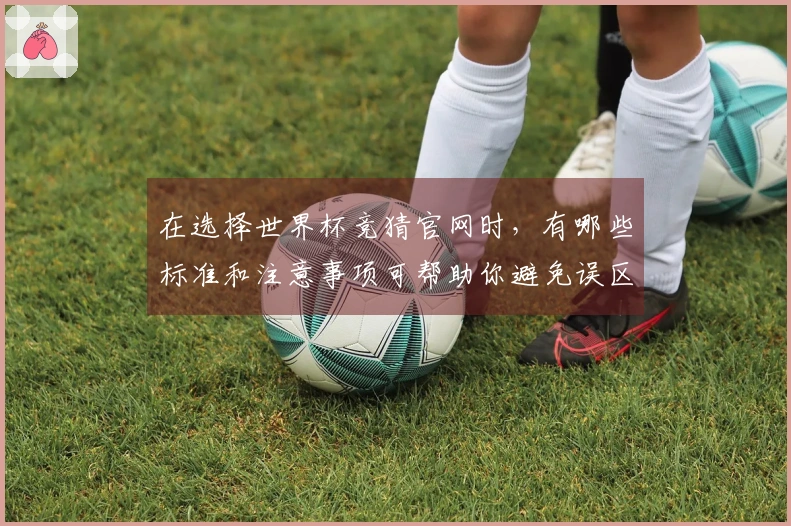 在选择世界杯竞猜官网时，有哪些标准和注意事项可帮助你避免误区？